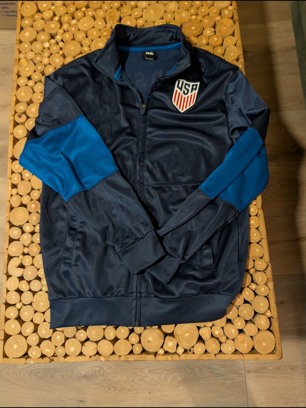 Men's Navy & Blue USA Soccer Jacket